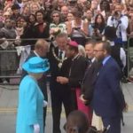Clockwise: Her Majesty the Queen and Duke of Edinburgh. Mayor of Barking and Dagenham Simon Bremner, Rt. Rev. Trevor Mwamba, Leader of the Council of Barking and Dagenham Councilor Darren Rodwell; and CEO of the Council Chris Naylor. Photo Credit: St. Margaret’s Abby parishioner Circa: 2018