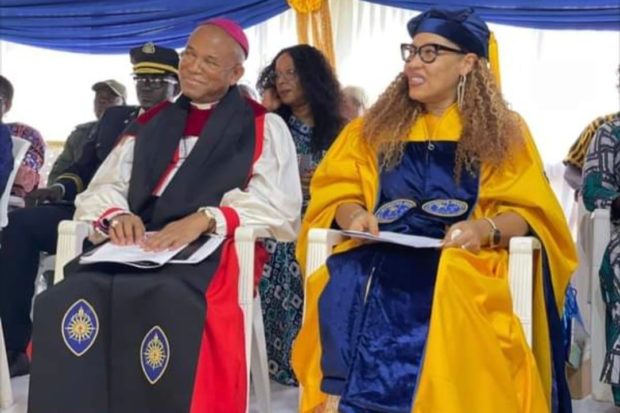Bishop Musonda Selwyn Mwamba: Sermon Dr. Romelle Alexzyn Horton at Cuttington University, Suakoko, Bong County, Liberia Photo Credit: Cuttington University Media (CU Media)