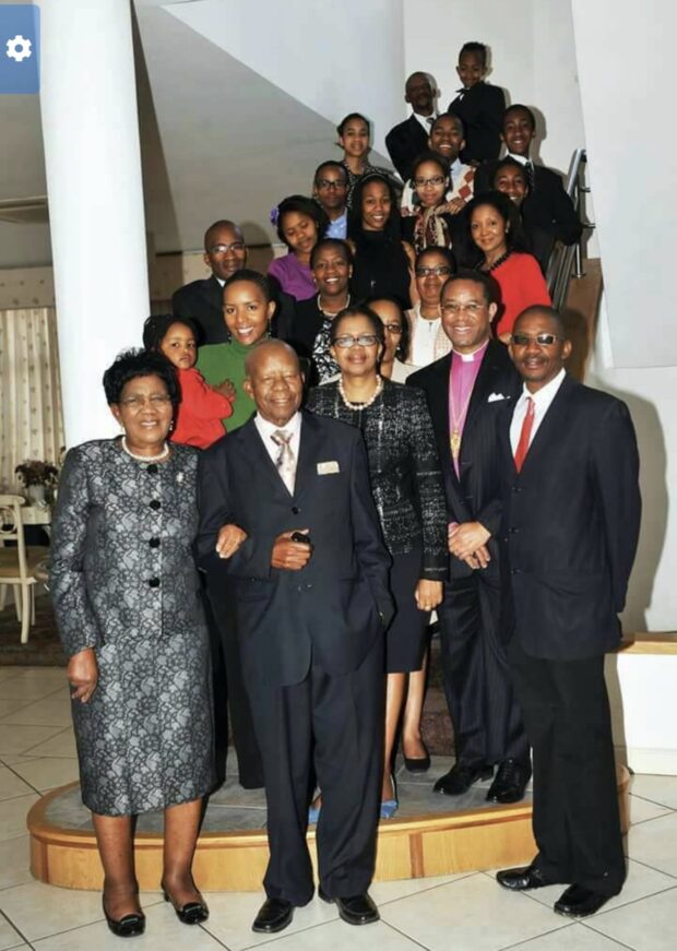 Sir Ketumile Quett Joni Masire and Family